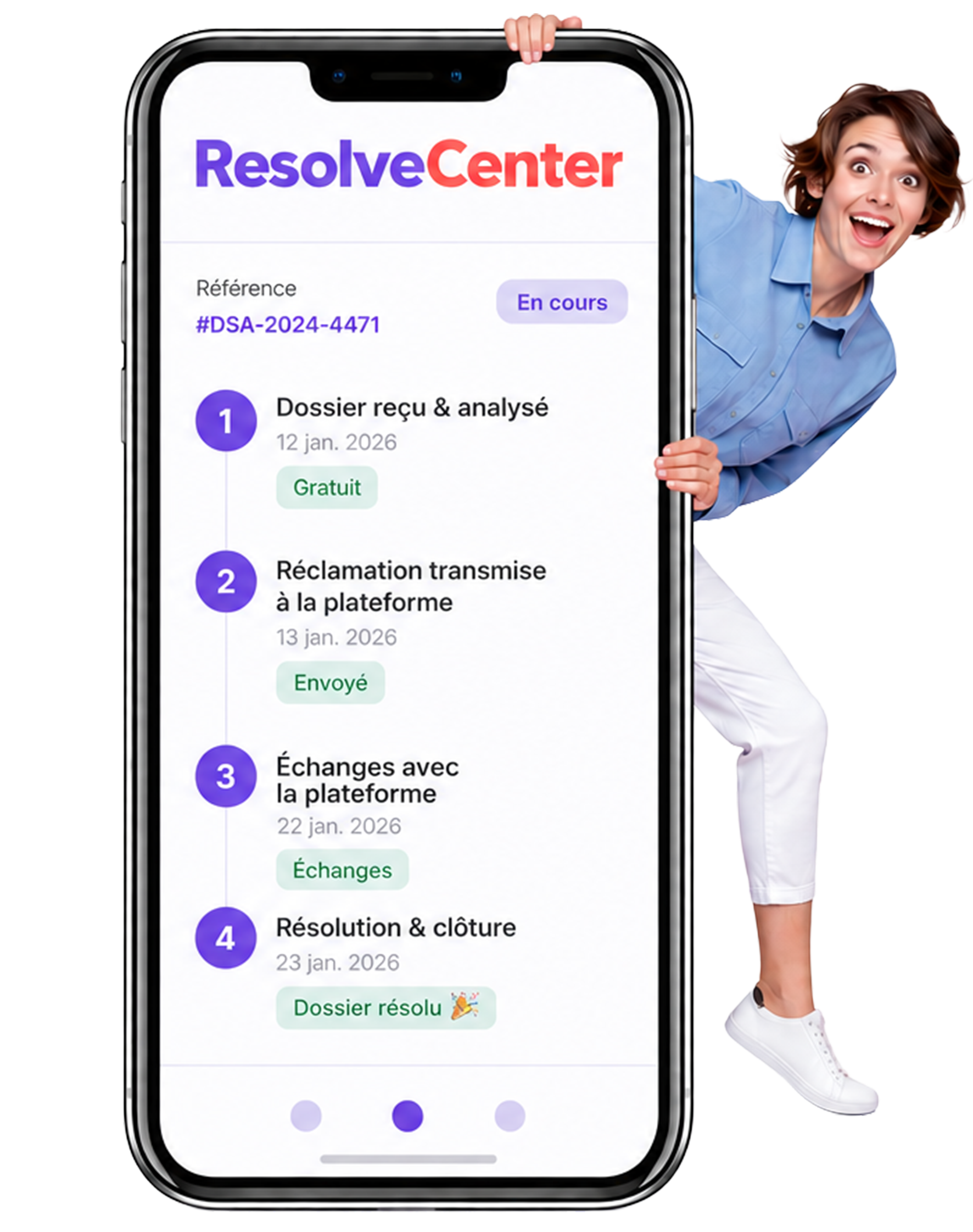 Resolve Center app